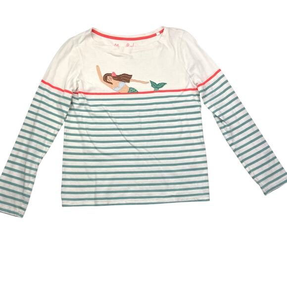 Mini Boden Mermaid Appliqué Shirt - Picture 1 of 6